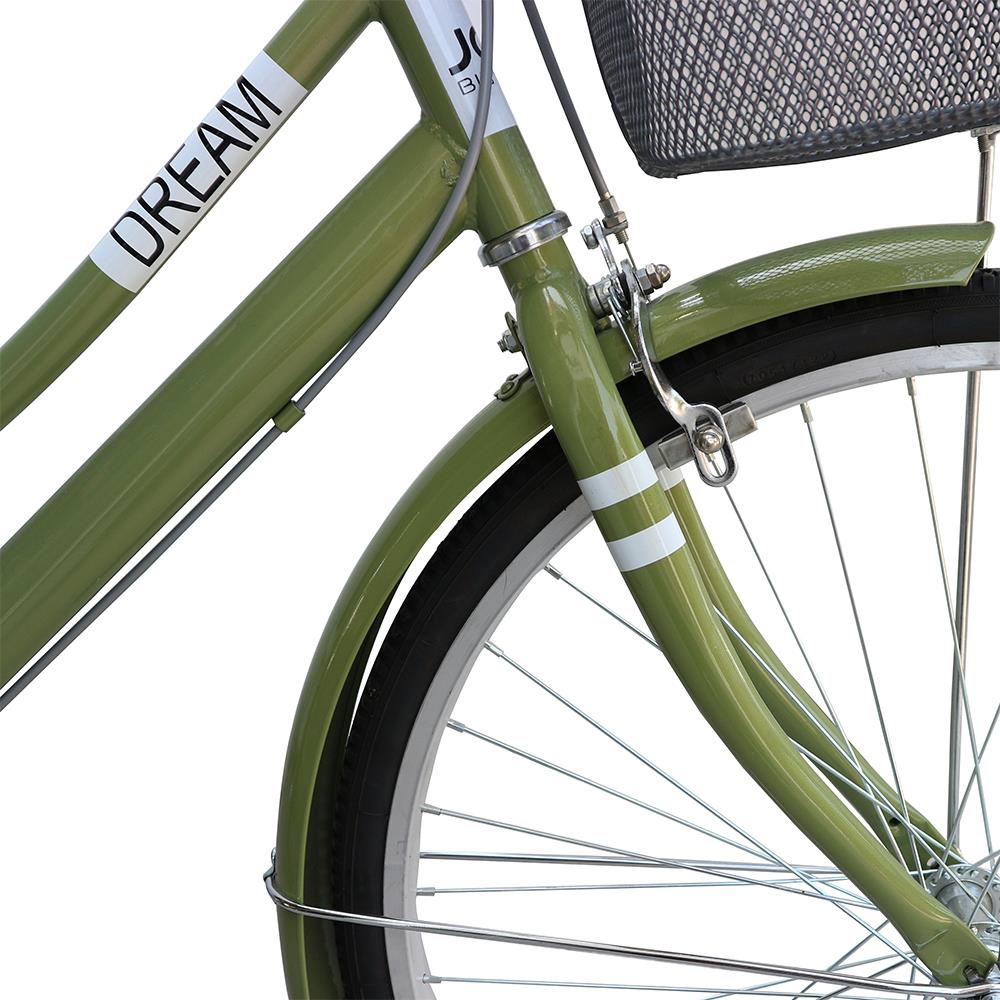จักรยานแม่บ้าน 24 นิ้ว JOY BICYCLE DREAM สีเขียว