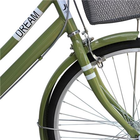 จักรยานแม่บ้าน 24 นิ้ว JOY BICYCLE DREAM สีเขียว_2