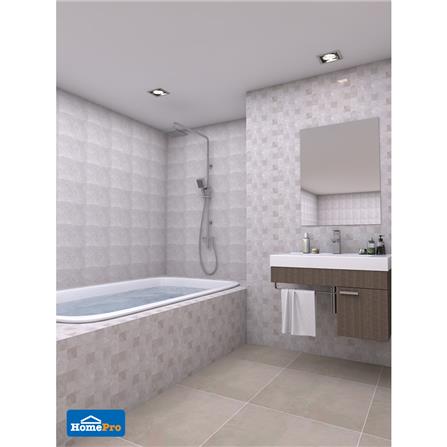 กระเบื้องผนัง 8x12 นิ้ว TARA ซาร่า ชิโน เทา EXC PM 1M2_2