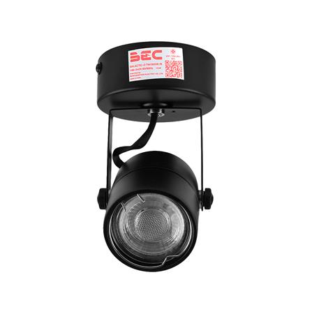 แทรคไลท์ LED BEC GALACTIC-O 7 วัตต์ WARM WHITE สีดำ_1