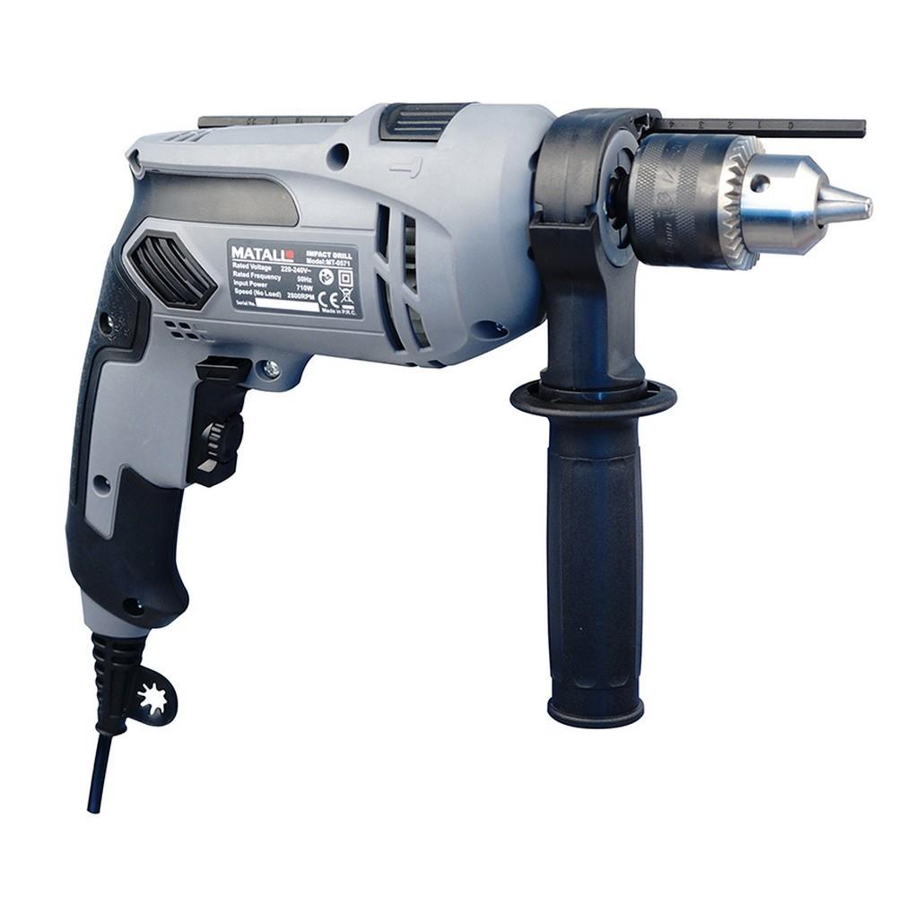 ชุดสว่านกระแทก MATALL MT0571 13 มม. 710 วัตต์