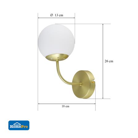 ไฟกิ่งภายใน CARINI W9864-1 สีขาว/ทองรมดำ 1 หัว_5