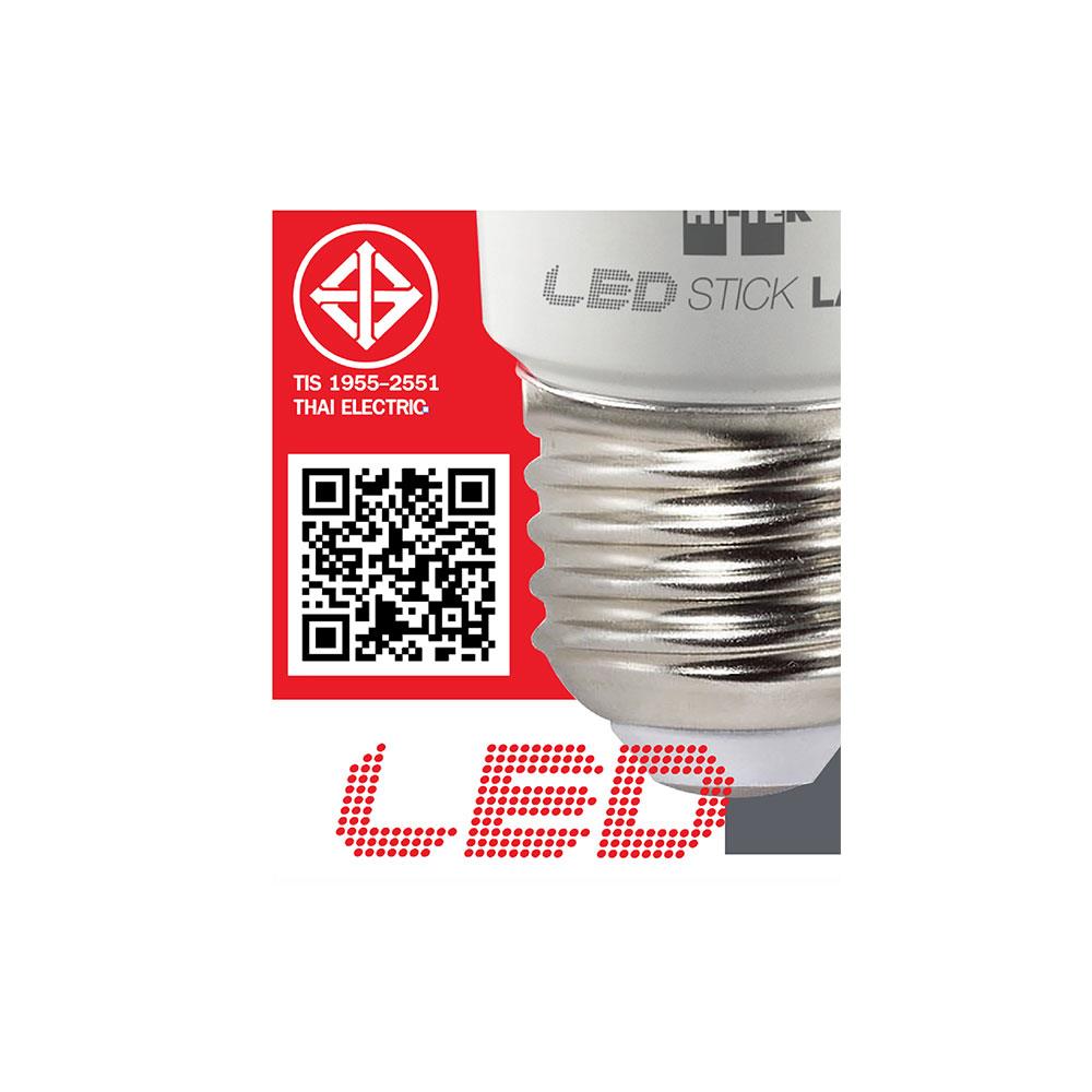 หลอด LED HI-TEK ECO STICK 12 วัตต์ E27 WARMWHITE
