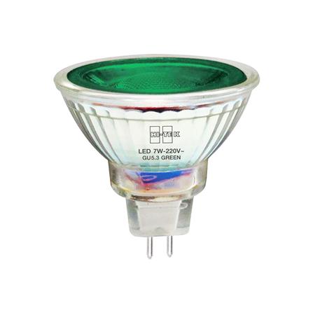 หลอด LED HI-TEK MR16 HI-F 220V 7 วัตต์ GREEN GU5.3_0