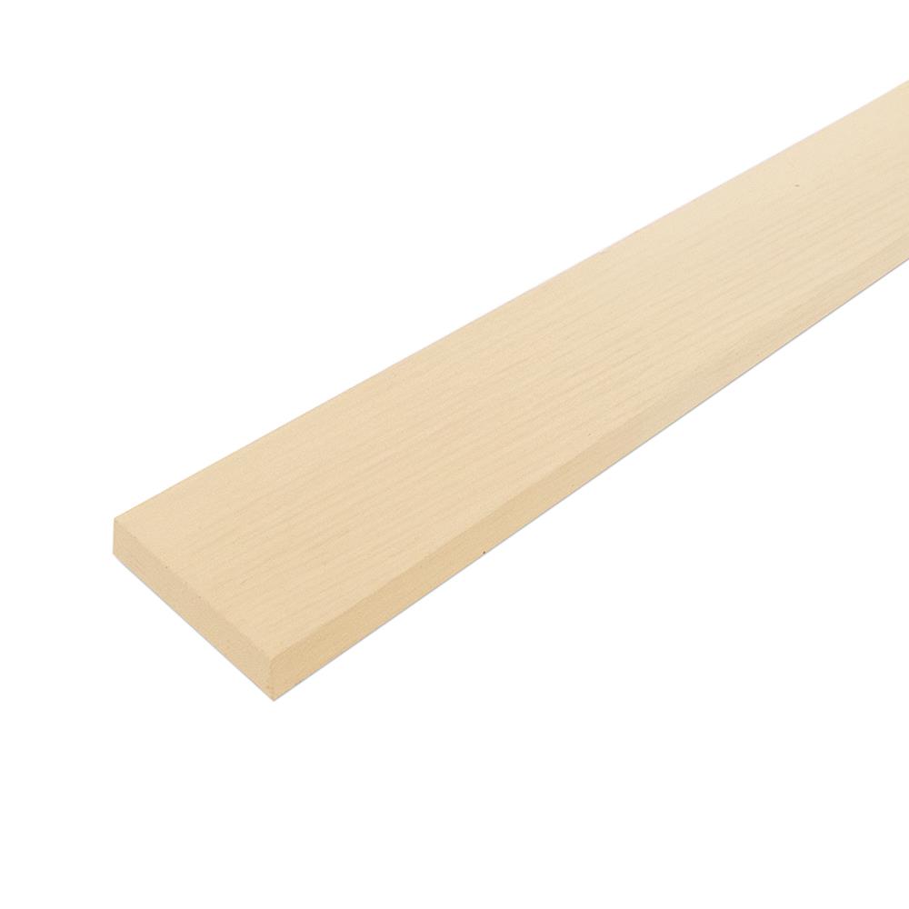 ไม้บังตา CONWOOD หน้า 3 นิ้ว 7.5X305X1.4 ซม. สีขาวงาช้าง แพ็ก 8 แผ่น_1