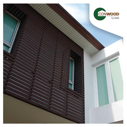 ไม้บังตา CONWOOD หน้า 3 นิ้ว 7.5X305X1.4 ซม. สีขาวงาช้าง แพ็ก 8 แผ่น_3