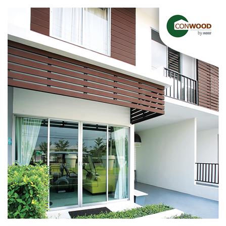 ไม้บังตา CONWOOD หน้า 3 นิ้ว 7.5X305X1.4 ซม. สีขาวงาช้าง แพ็ก 8 แผ่น_4