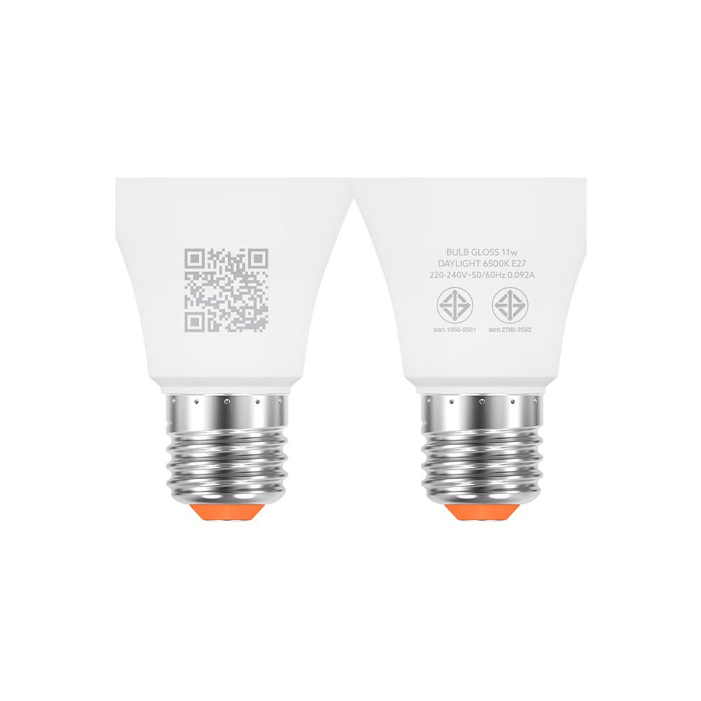 หลอด LED LAMPTAN BULB GLOSS 11 วัตต์ DAYLIGHT E27