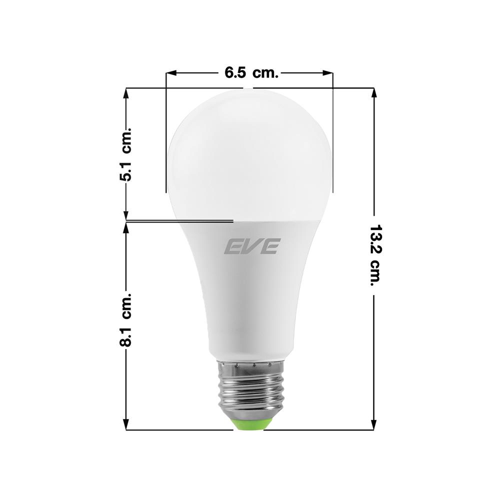 หลอด LED EVE A60 SUPER SAVE 13 วัตต์ WARM WHITE E27