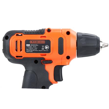สว่านไร้สาย (พร้อมแบตเตอรี่) BLACK&DECKER LD12SP-B1 12 โวลต์_3
