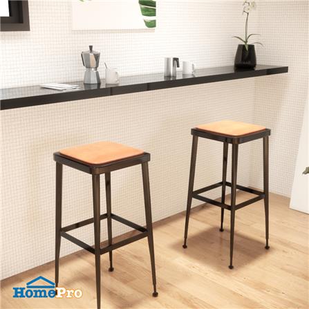 เก้าอี้บาร์ FURDINI ADAPT สีน้ำตาล_5