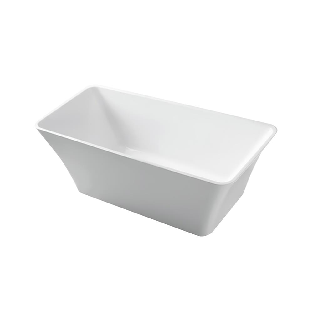 อ่างอาบน้ำ BATHROOM DESIGN BD-RHY01 150 ซม. สีขาว