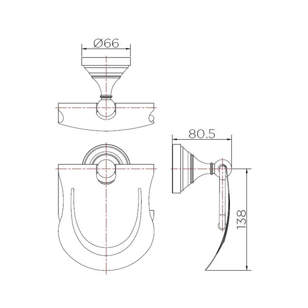 ที่ใส่กระดาษชำระ KARAT FAUCET KB-73-312-53 ROSE GOLD