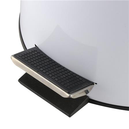 ถังขยะเหยียบกลม SK02001D-1-005 12L สีขาว_5