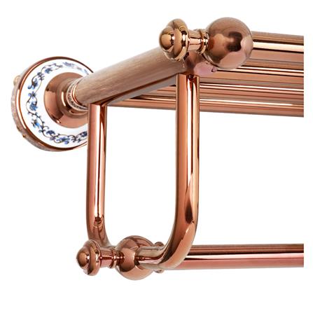 ชั้นวางของพร้อมราว KARAT FAUCET KB-73-711-53 สีโรสโกลด์_2