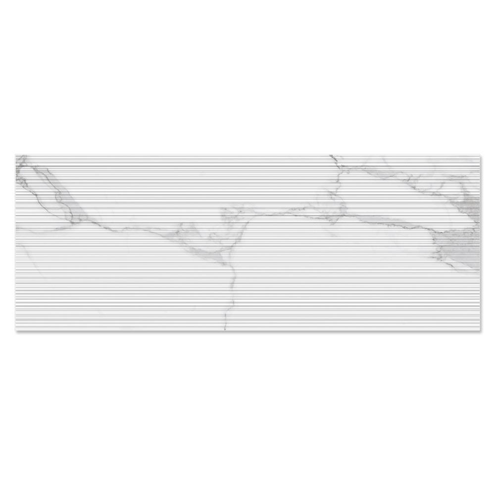 กระเบื้องผนัง 30x80 ซม. TARA ร็อกโก้ ไวท์