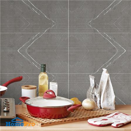 กระเบื้องผนัง 30x80 ซม. TARA ร็อกโก้ เทา_4