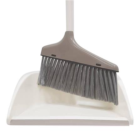 ชุดไม้กวาดพร้อมที่โกยผงขอบยาง ACCO YJ-1849 IV 10 นิ้ว สีเบจ_3