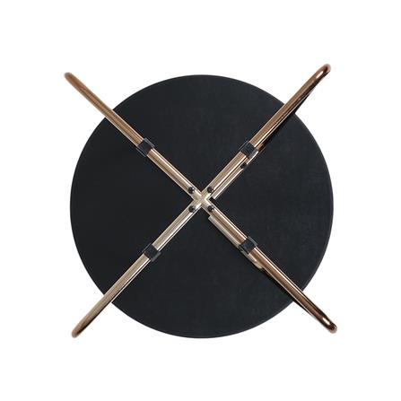 โต๊ะกลาง FURDINI OREGLIA ROSE GOLD/สีดำ_4