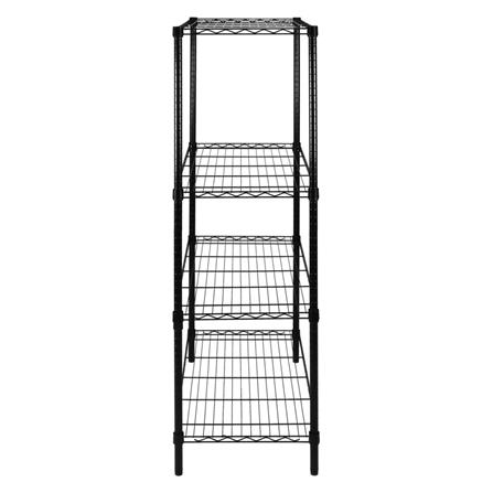 ชั้นวางของโล่ง FURDINI FRAME LR86T4AK สีดำ_2