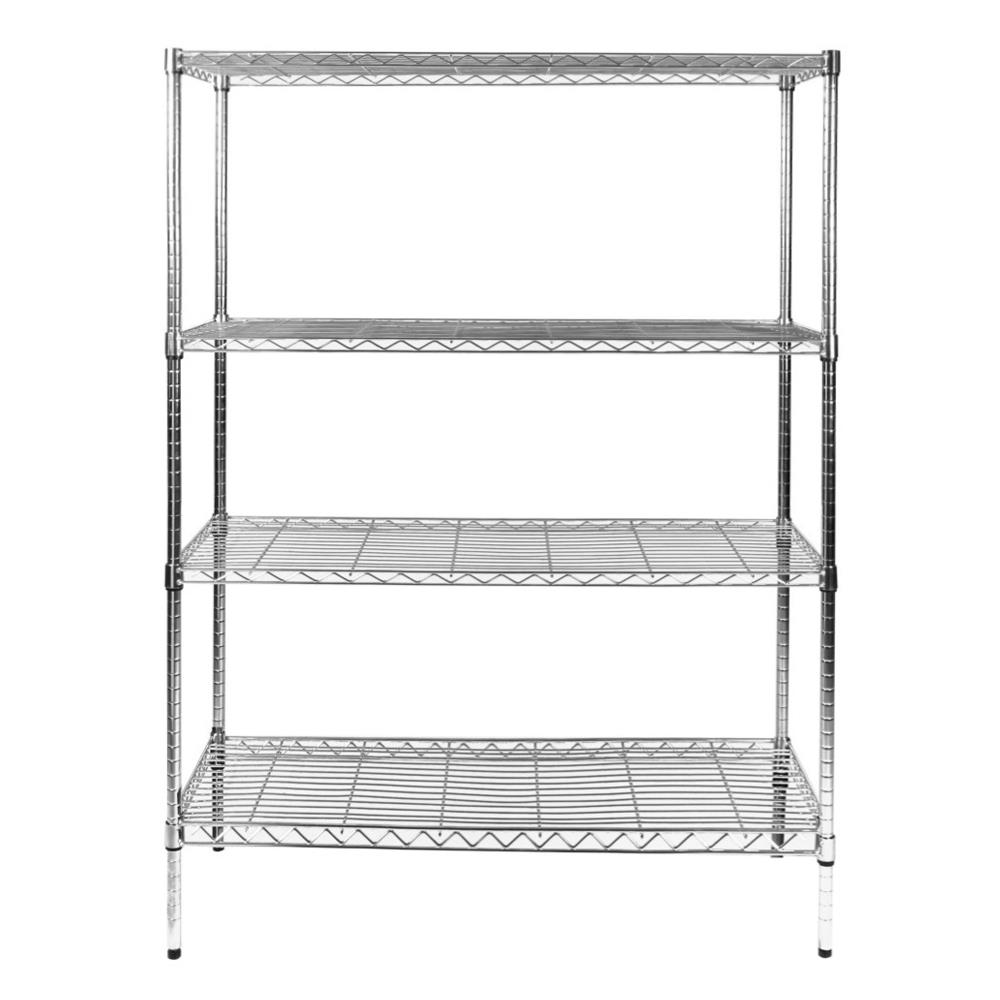 ชั้นวางของโล่ง FURDINI FRAME LR88T4 สีโครม