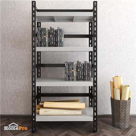 ชั้นวางของ 4 ชั้น FURDINI HOMER TYPE B 80 ซม. สีเทา_3