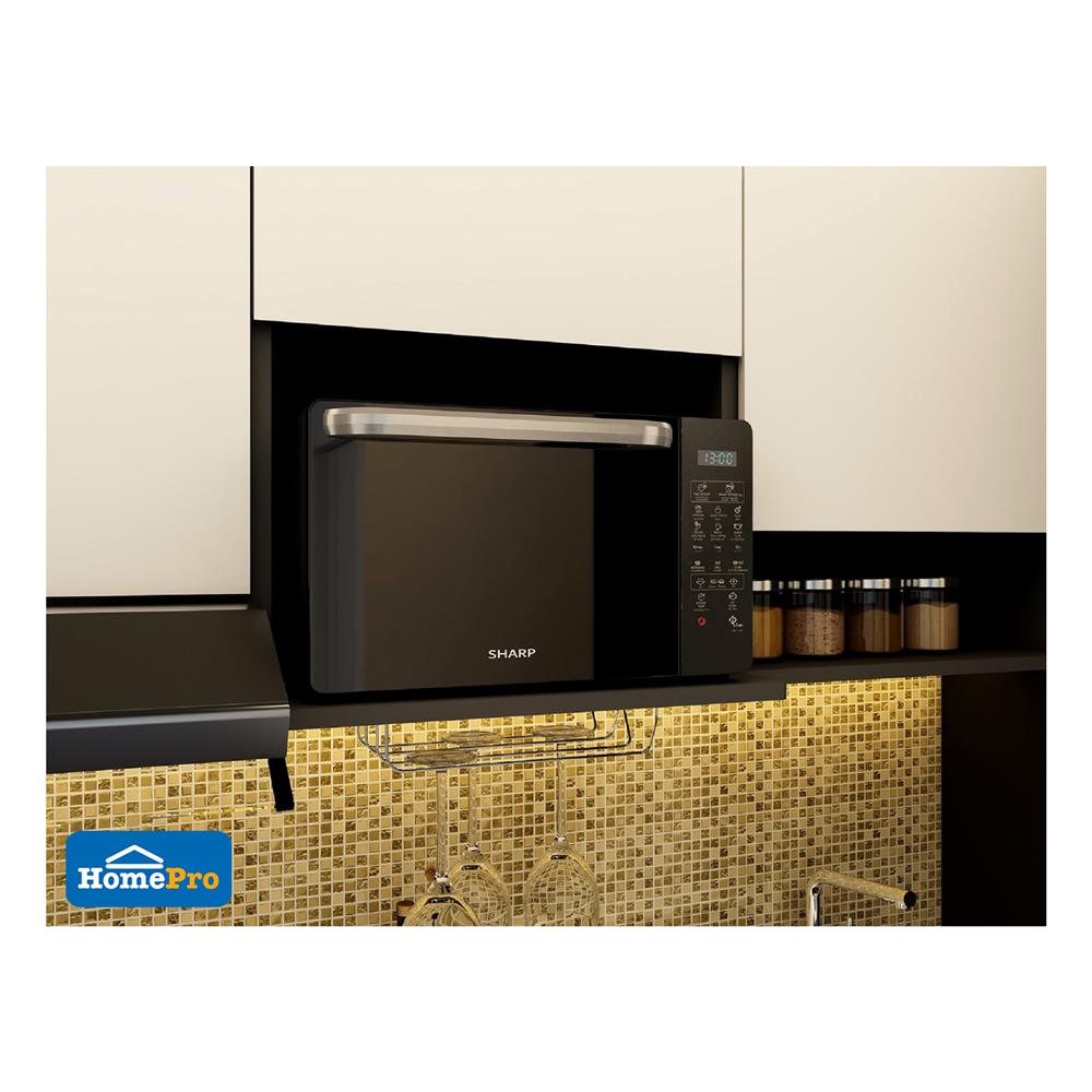 ไมโครเวฟระบบย่าง SHARP R-752PMR 25 ลิตร