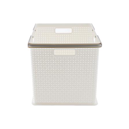 กล่องหูหิ้ว STACKO DW-380 39.2x28.3x26.1 ซม. สีขาว_3