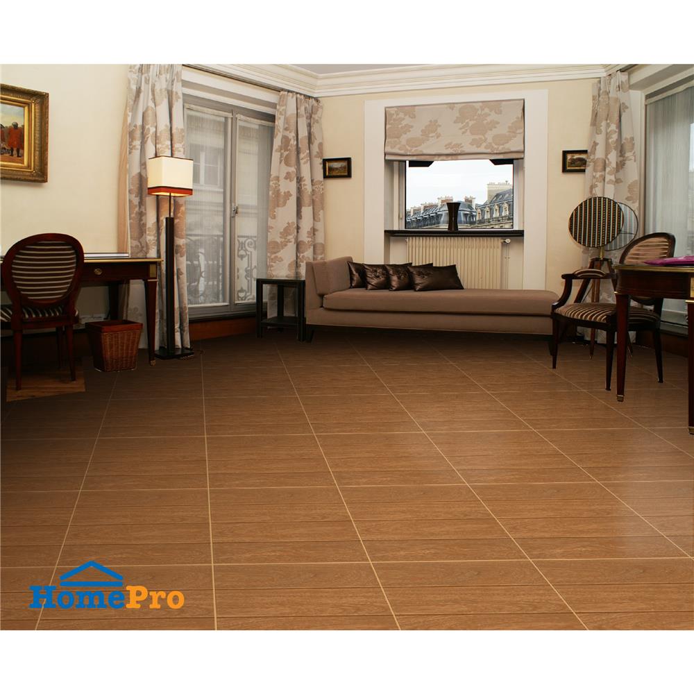 กระเบื้องพื้น 16x16 นิ้ว TARA ลิวันโต้ วู้ด น้ำตาลทอง (CIR) PM 0.96 ตร.ม.