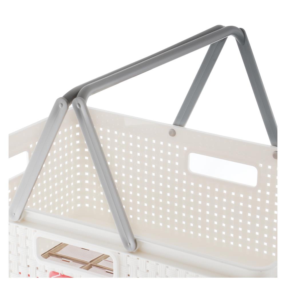 กล่องหูหิ้ว STACKO DW-310 39.2x27.9x13.3 ซม. สีขาว