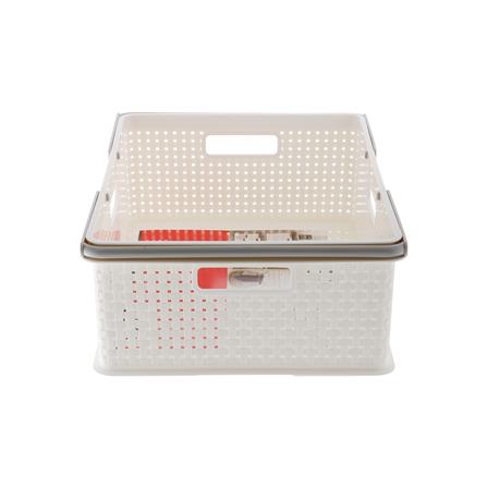 กล่องหูหิ้ว STACKO DW-310 39.2x27.9x13.3 ซม. สีขาว_3