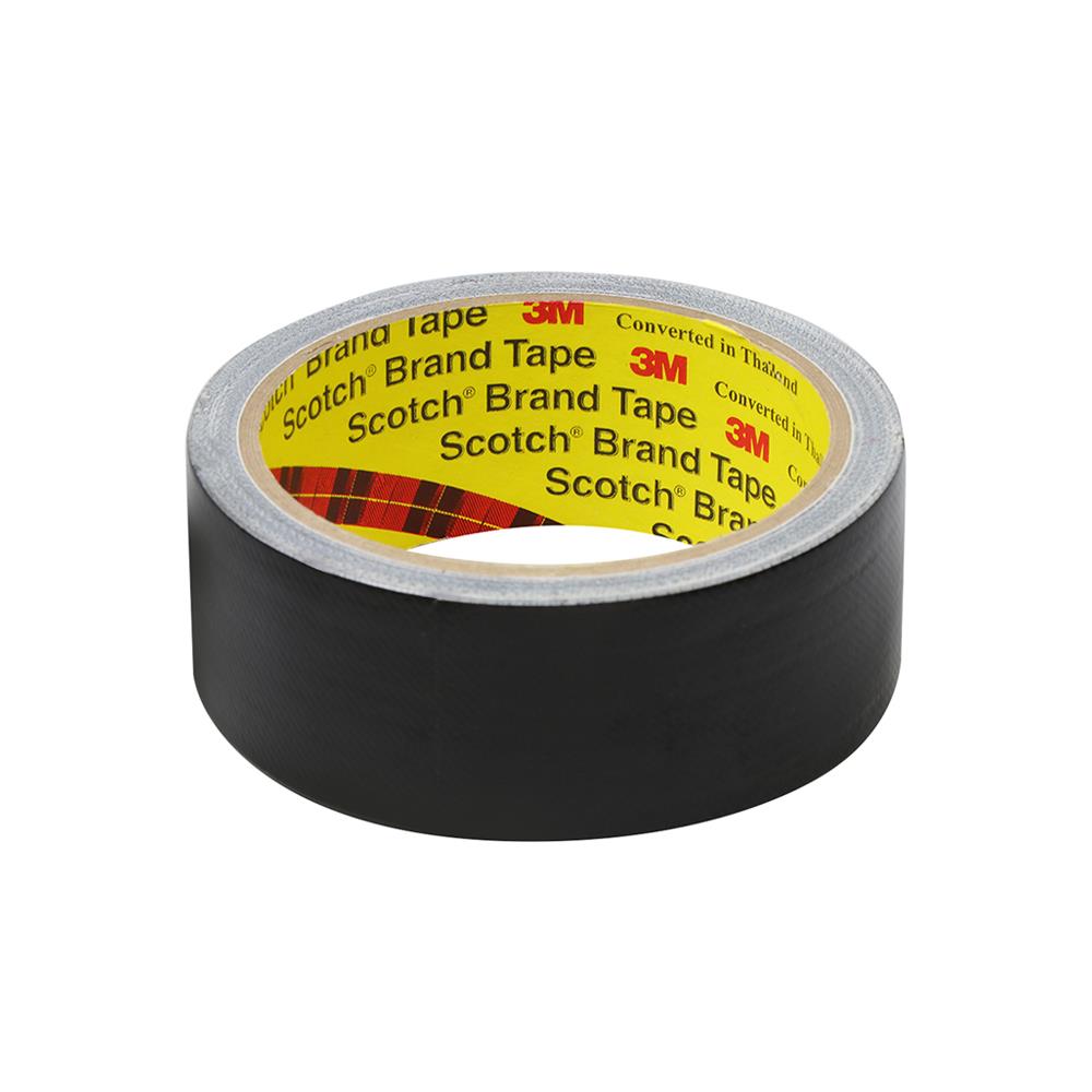 เทปผ้ามันเงา 3M 36 MMX8Y สีดำ