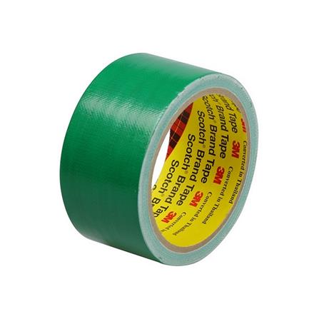 เทปผ้ามันเงา 3M 48 MMX8Y สีเขียว_1