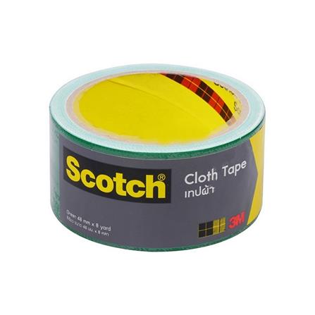 เทปผ้ามันเงา 3M 48 MMX8Y สีเขียว_2