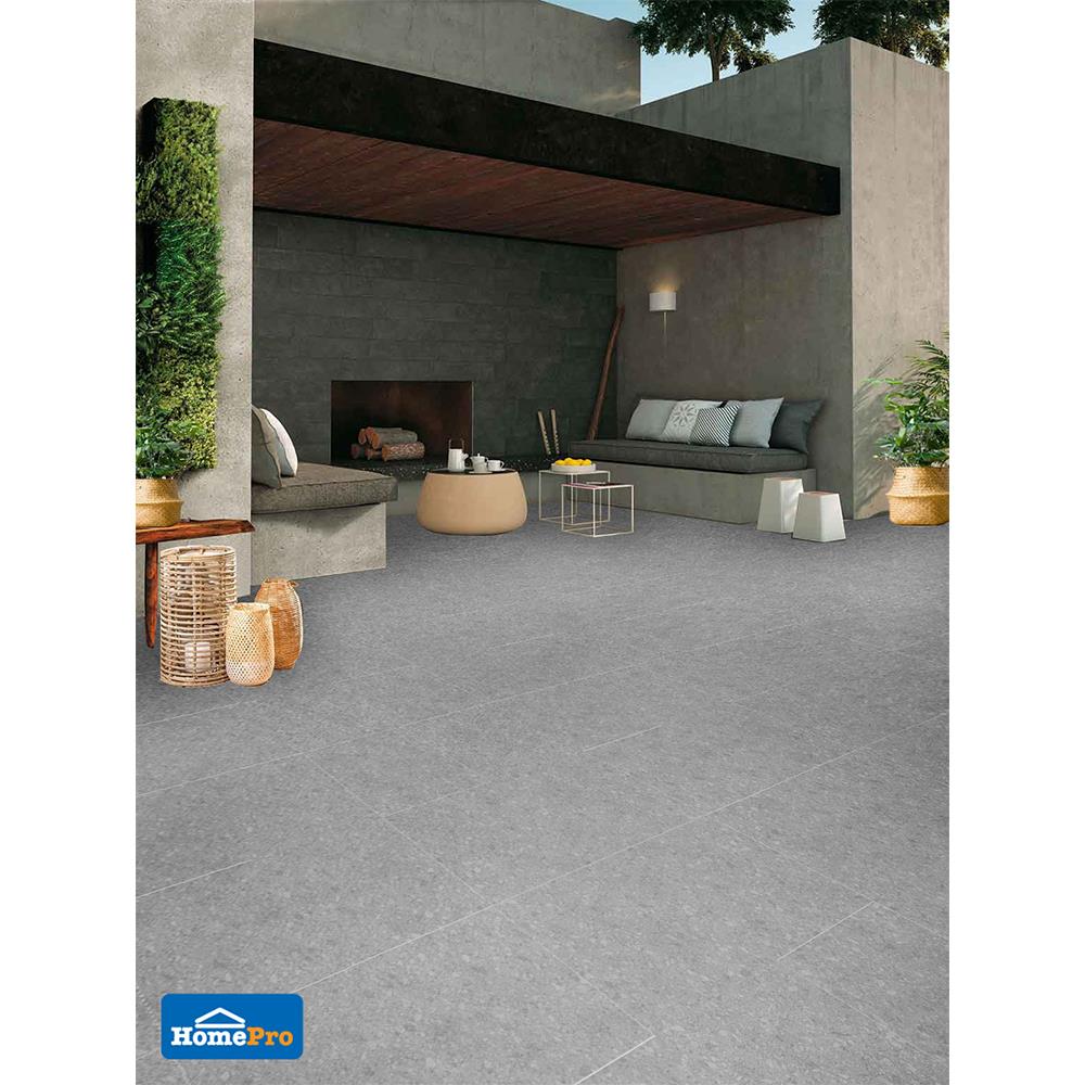 กระเบื้องพื้นพอร์ซเลน  16x16 นิ้ว COTTO โมดิช เทา PM