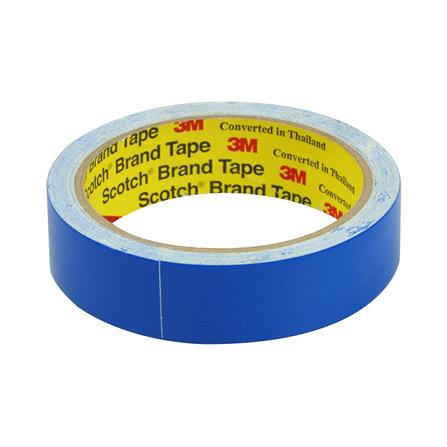 เทปผ้ามันเงา 3M 24 MMX8Y สีน้ำเงิน_0