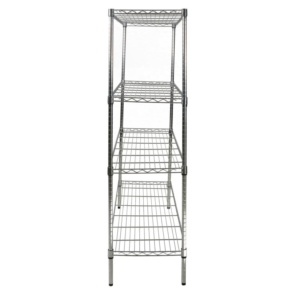 ชั้นวางของโล่ง FURDINI FRAME LR86T4 สีโครม