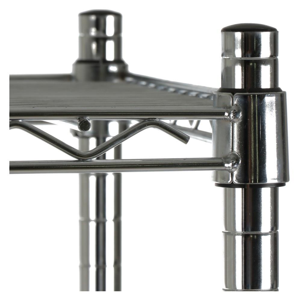 ชั้นวางของโล่ง FURDINI FRAME LR86T4 สีโครม