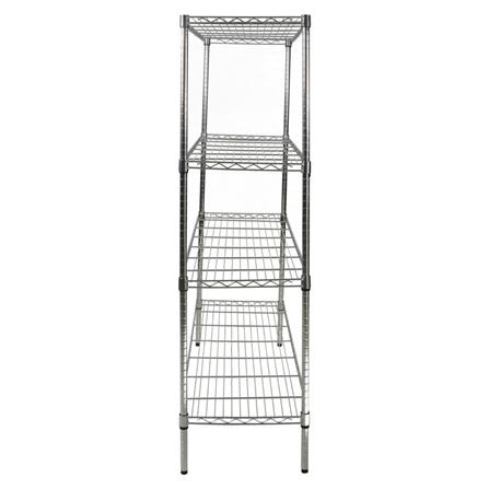 ชั้นวางของโล่ง FURDINI FRAME LR86T4 สีโครม_2