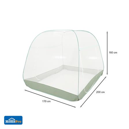มุ้ง HOME LIVING STYLE CARE 160X170X200 ซม. สีเขียว_7