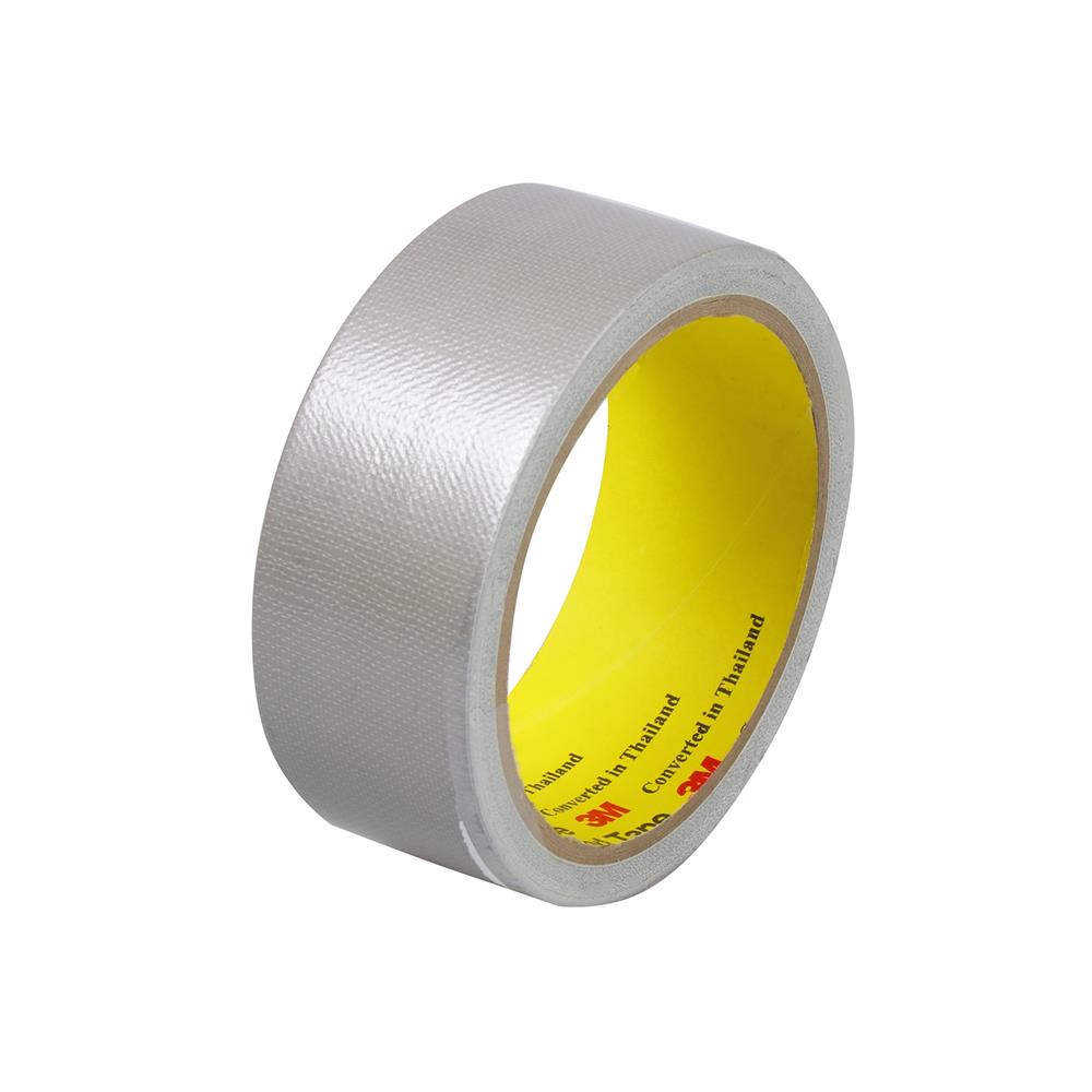 เทปผ้ามันเงา 3M 36 MMX8M สีเทา