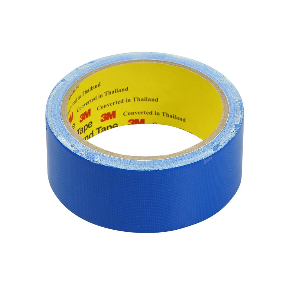 เทปผ้ามันเงา 3M 36 MMX8M สีน้ำเงิน