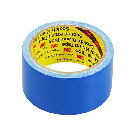 เทปผ้ามันเงา 3M 48 MMX8Y สีน้ำเงิน_1