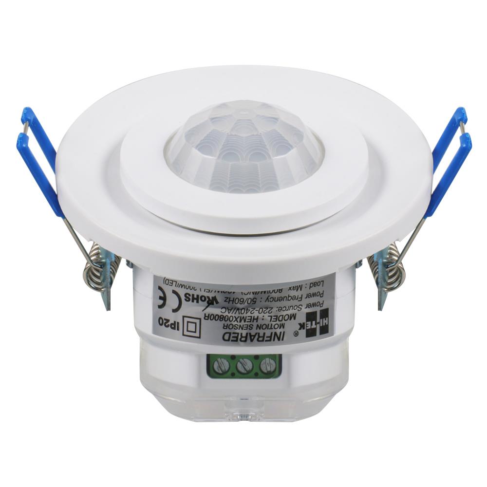 โมชั่นเซ็นเซอร์ HI-TEK แบบฝังเพดาน HEMX00800R