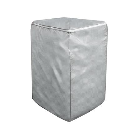 ผ้าคลุมเครื่องซักผ้าฝาบน PVC PLIM ไซซ์ L สีเทา_0