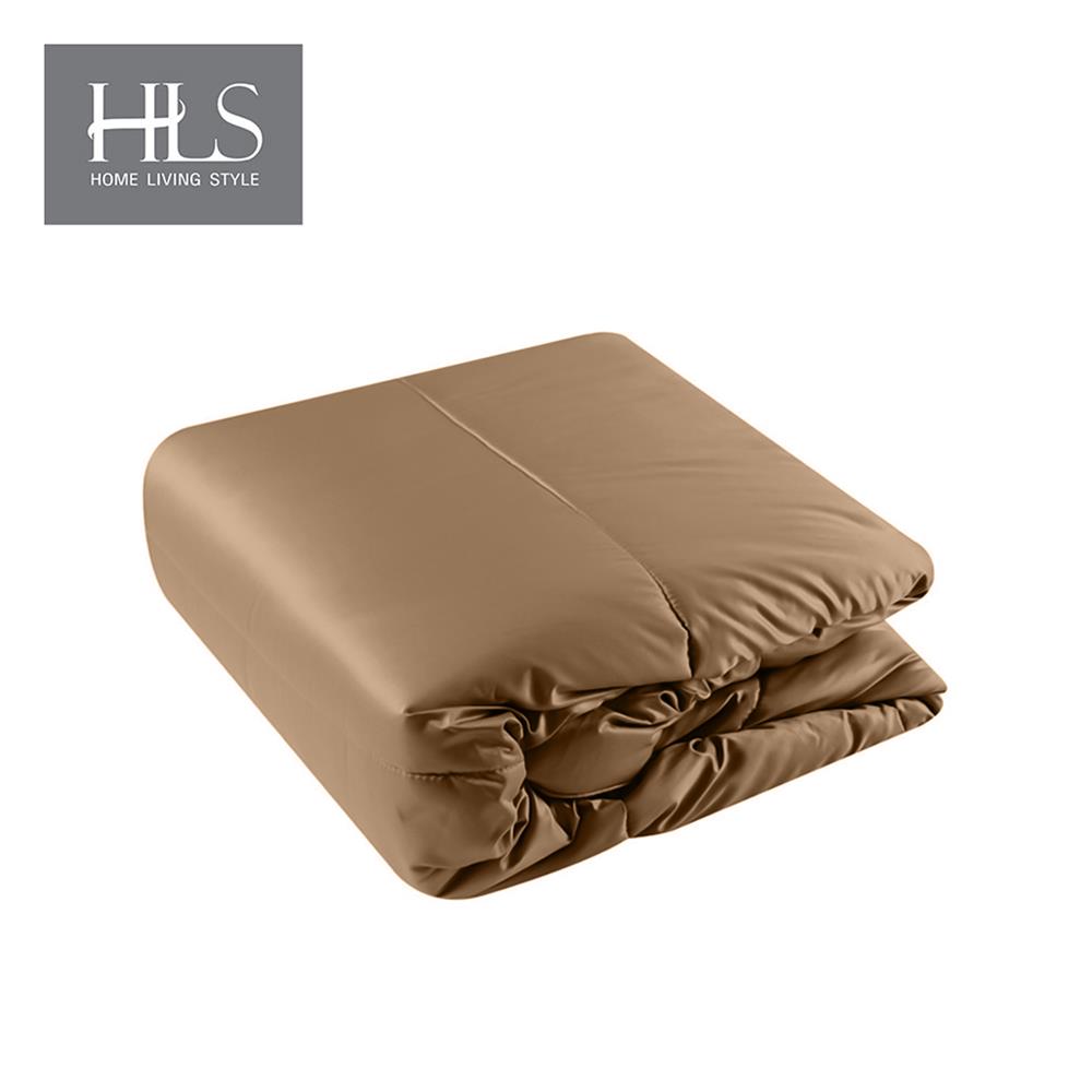 ผ้านวม HOME LIVING STYLE CLINIC 100x90 นิ้ว สีน้ำตาล