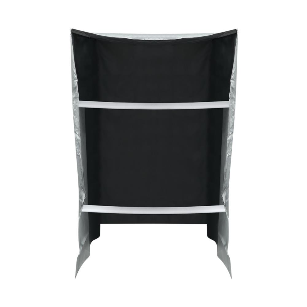 ผ้าคลุมเครื่องซักผ้าฝาหน้า PVC PLIM ไซซ์ L สีเทา