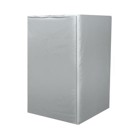 ผ้าคลุมเครื่องซักผ้าฝาหน้า PVC PLIM ไซซ์ L สีเทา_0