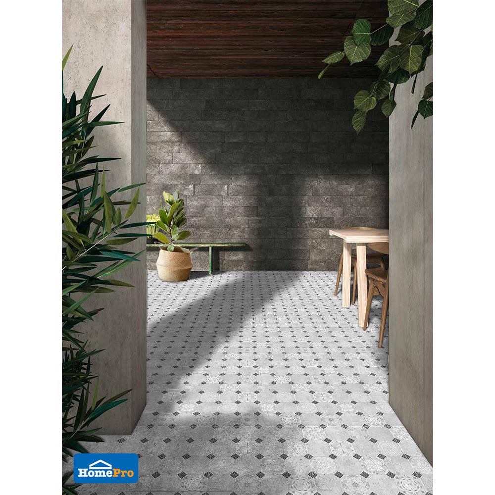 กระเบื้องพื้น 16x16 นิ้ว DURAGRES ยูนิโก้ เทา A