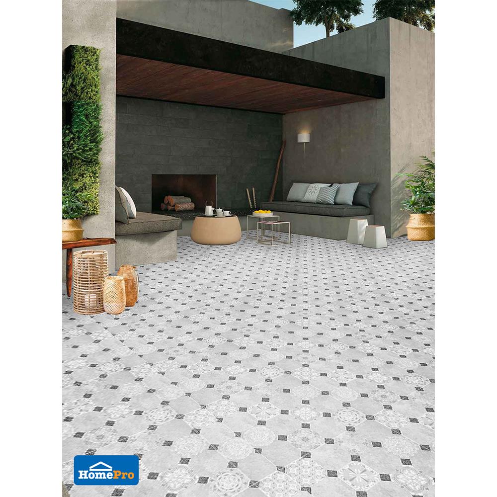 กระเบื้องพื้น 16x16 นิ้ว DURAGRES ยูนิโก้ เทา A